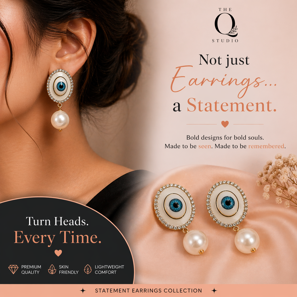 STATEMENT EARRINGS