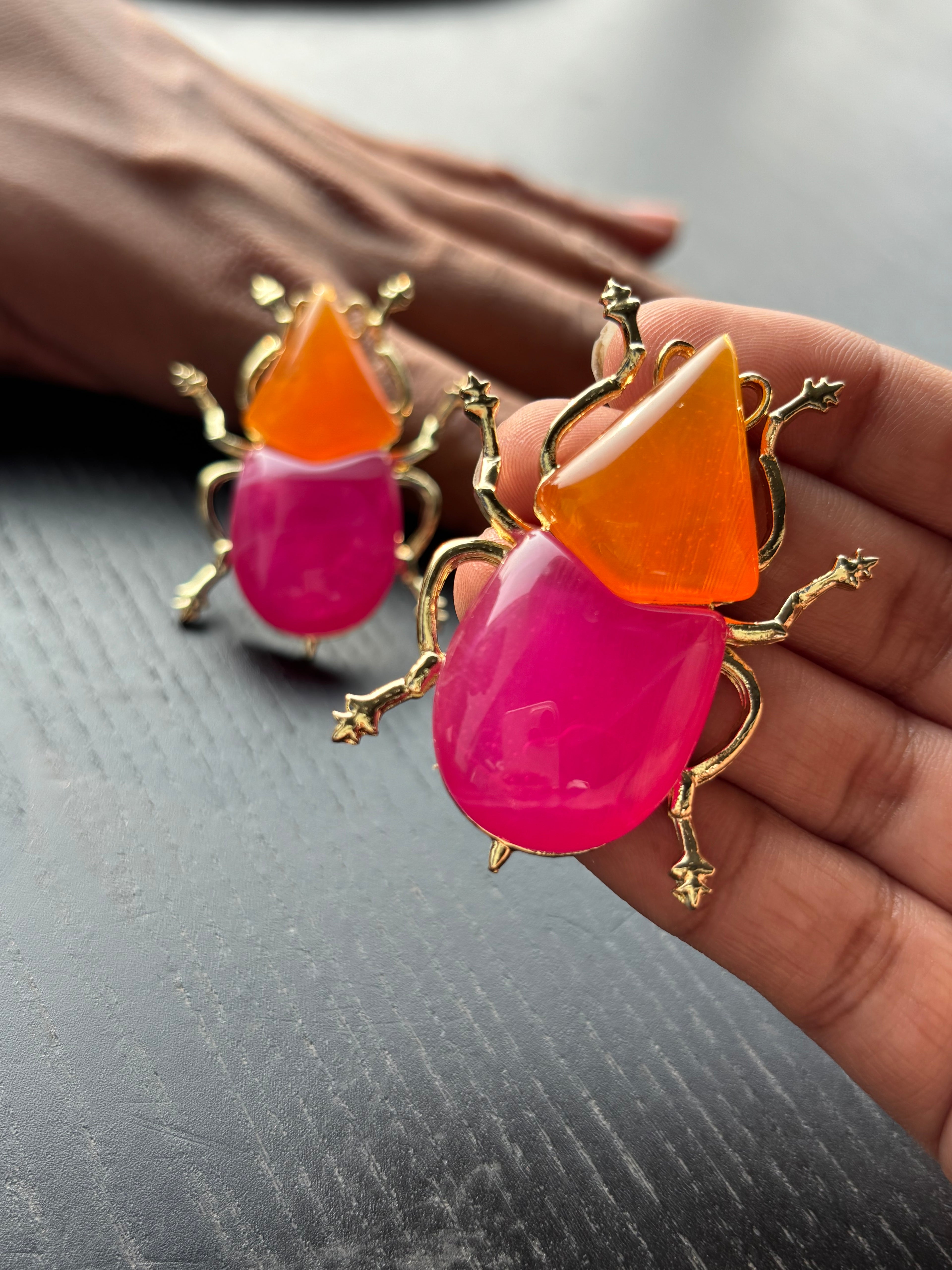 LADY BATTLE EARRINGS