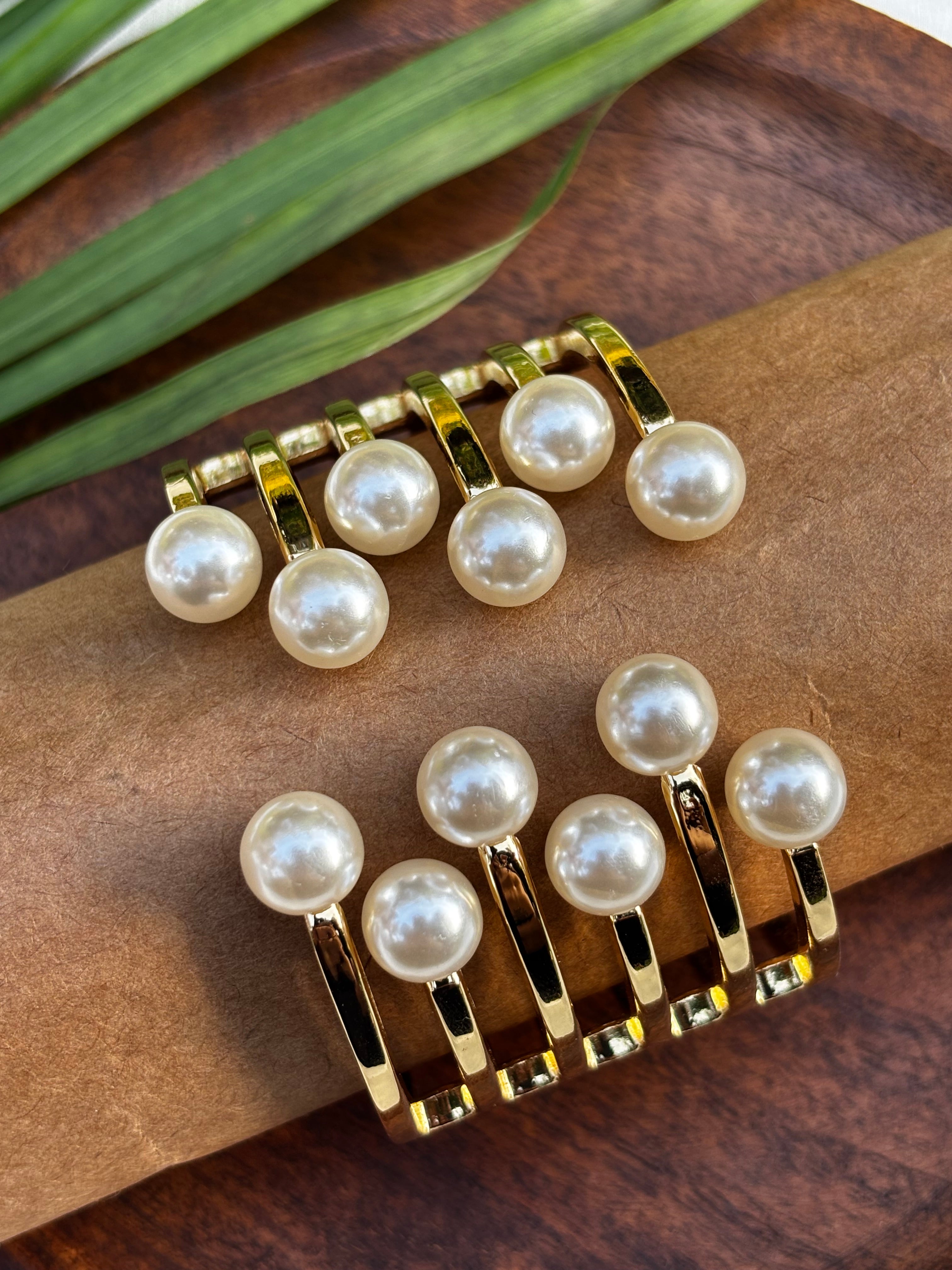 SIX PEARL OPENABLE KADA