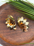 ANTITARISH HALF FLOWER EARRING