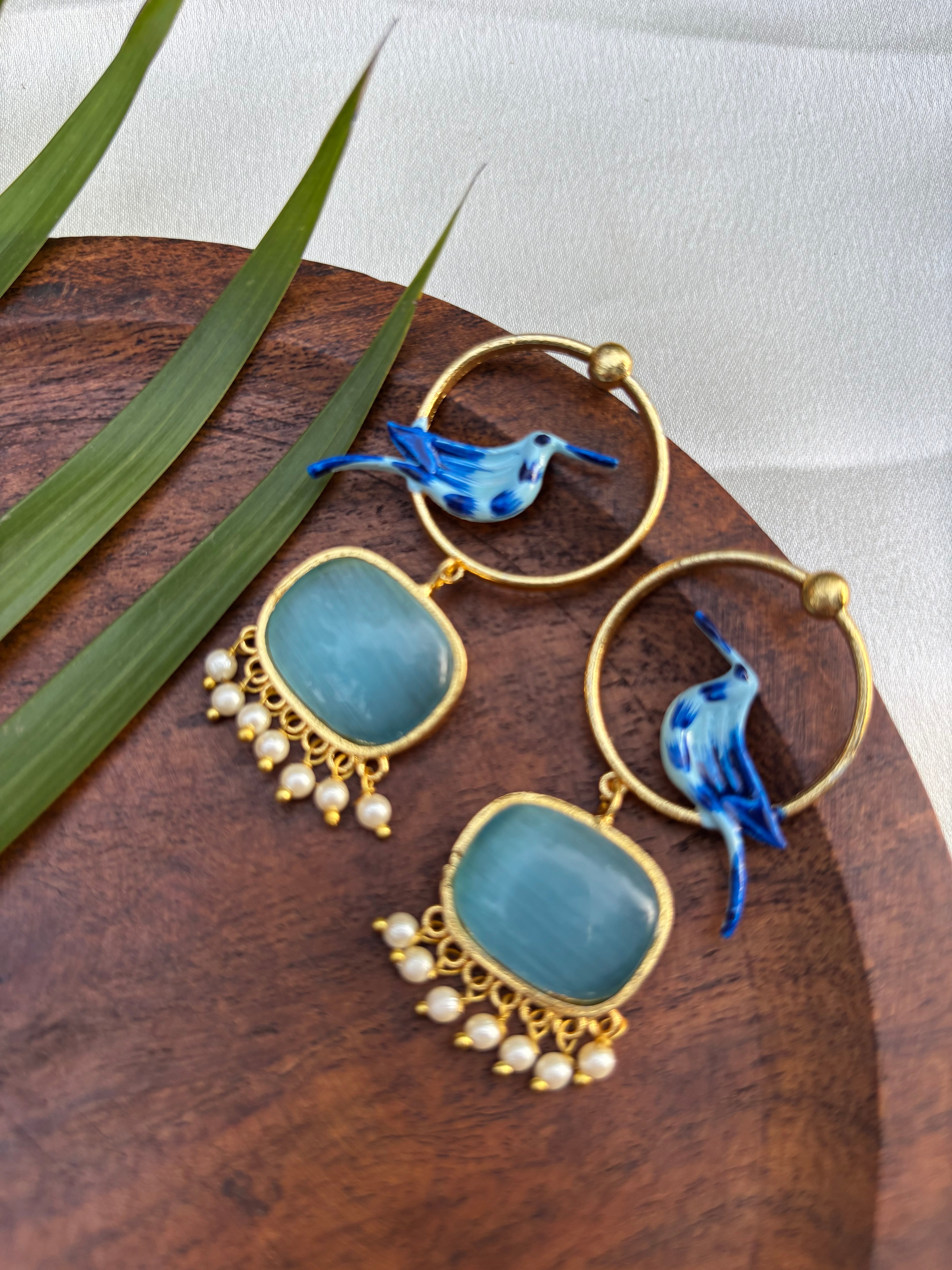 CHIMANI MEENAKARI EARRING