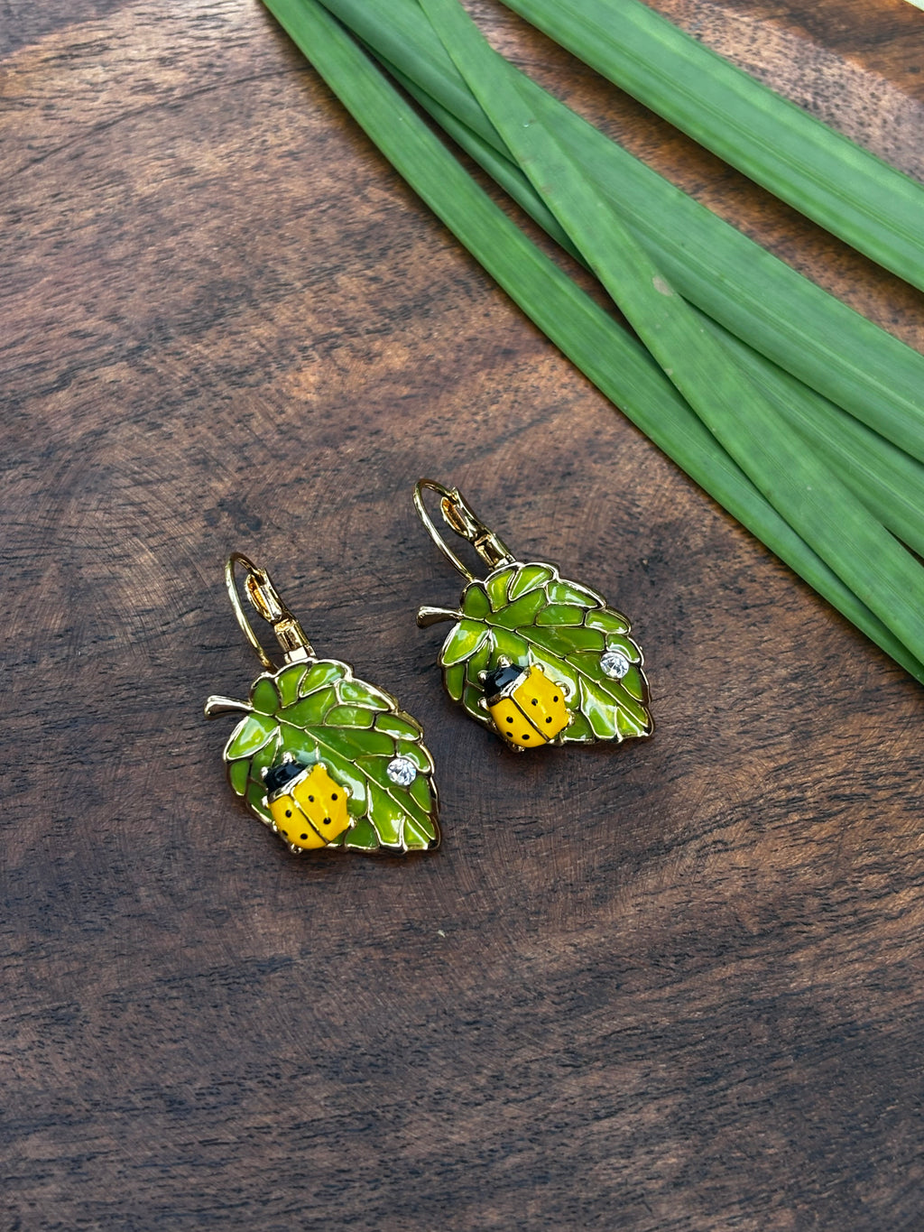 TINY BUG EARRING