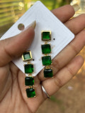 CRYSTAL CASCADE EARRING