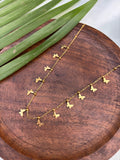 ANTITARNISH BUTTERFLIES CHARM CHAIN