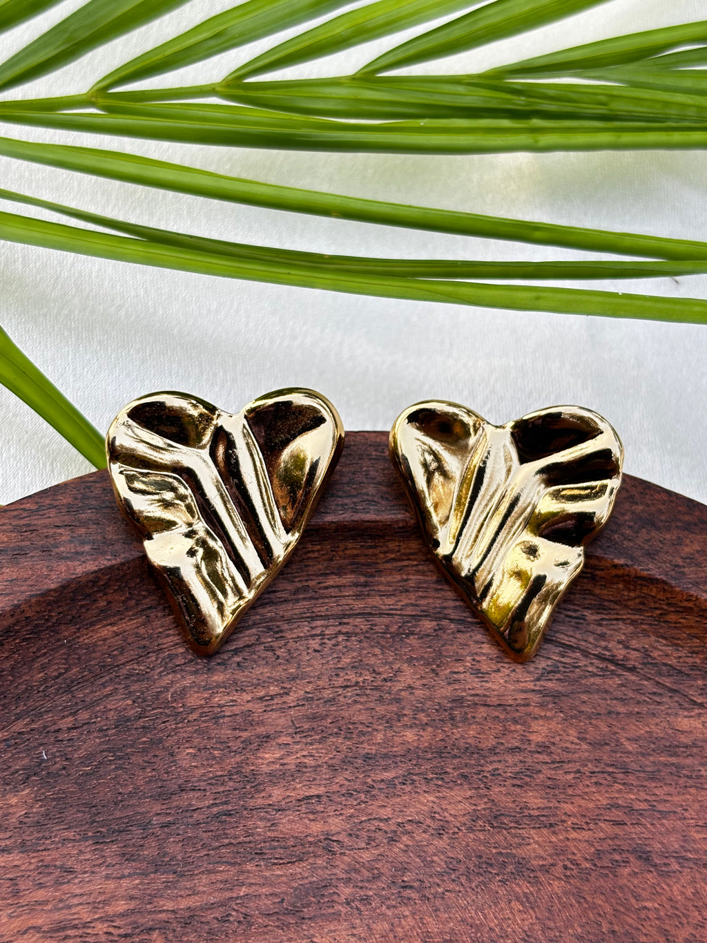 ANTITARNISH HEART EARRING