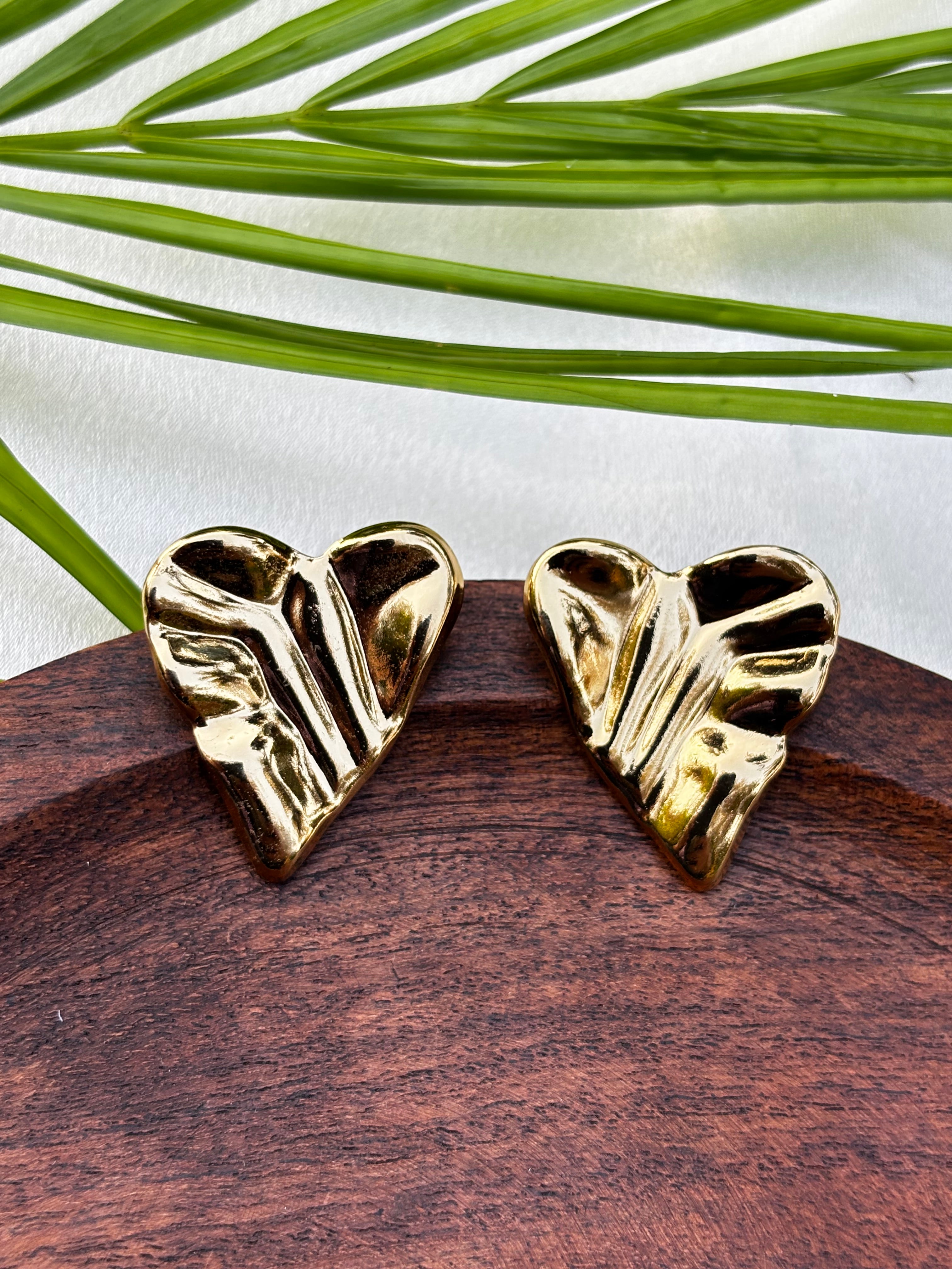 ANTITARNISH HEART EARRING
