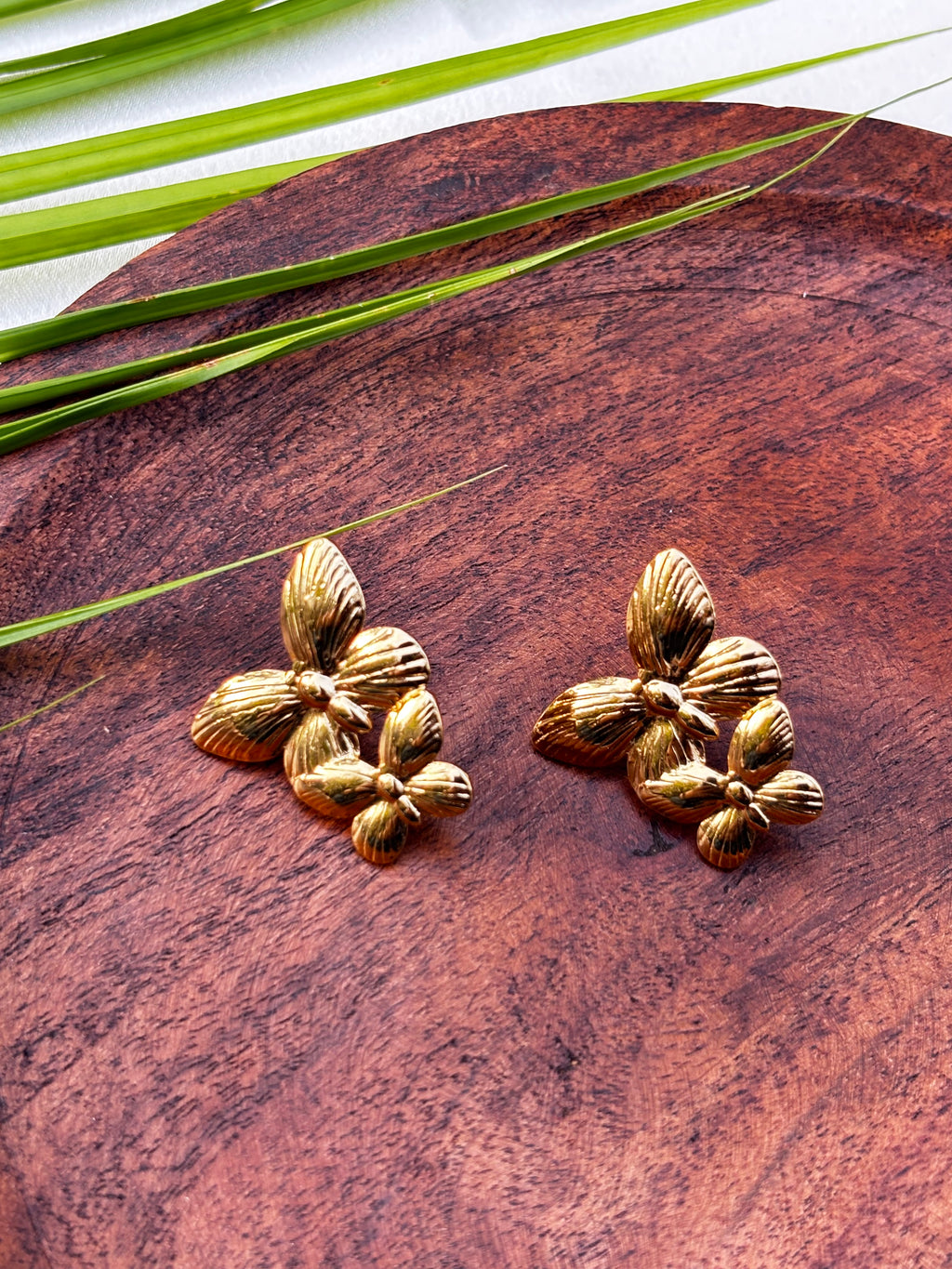 ANTITARNISH BUTTERFLY EARRING