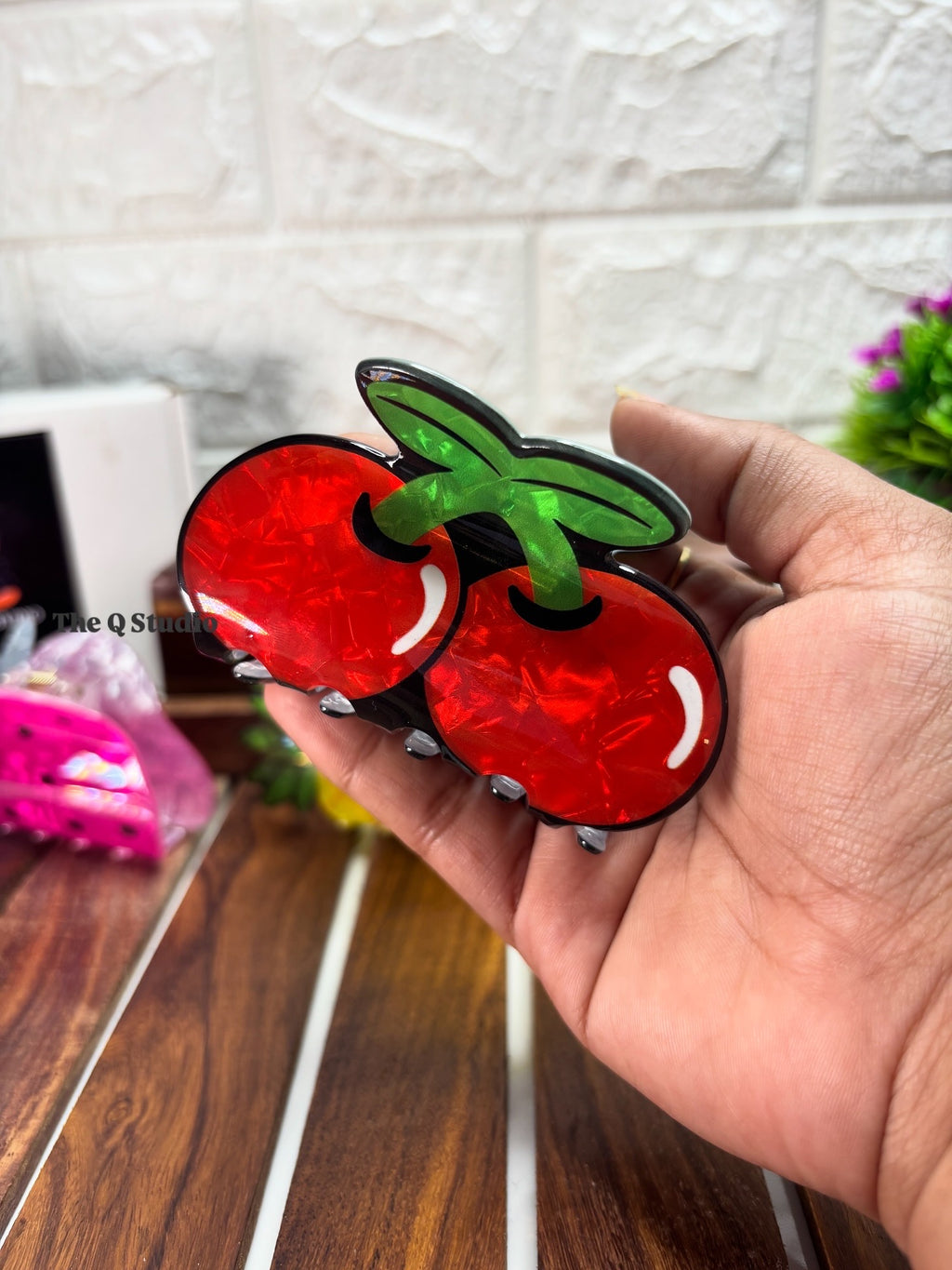 FRUIT HAIR CLAW CLIP