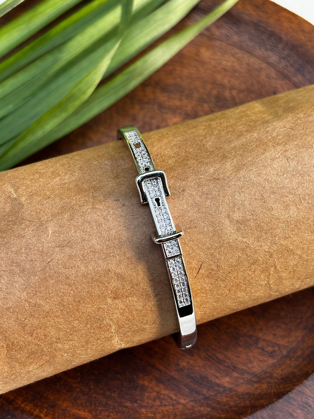 ANTITARNISH SILVER BELT DESIGN KADA