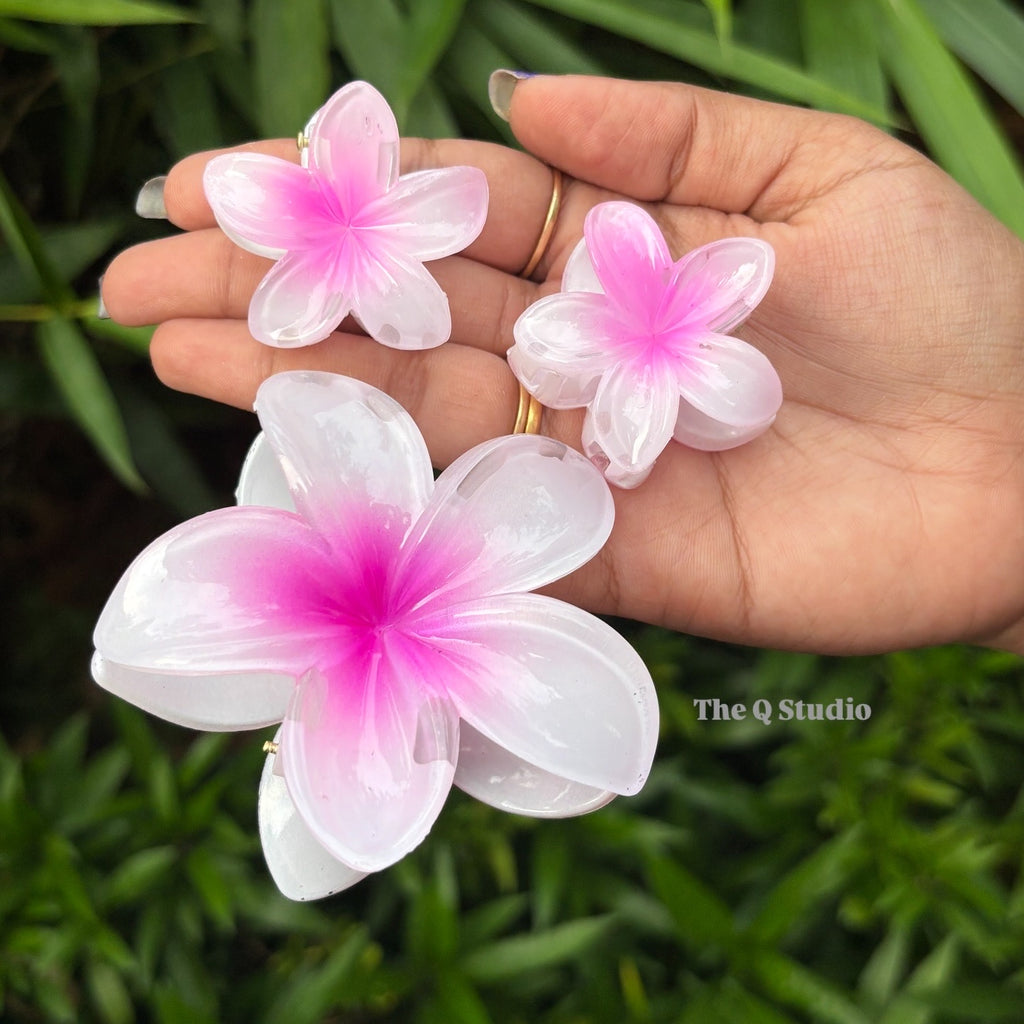 FLOWER CLAW CLIP COMBO