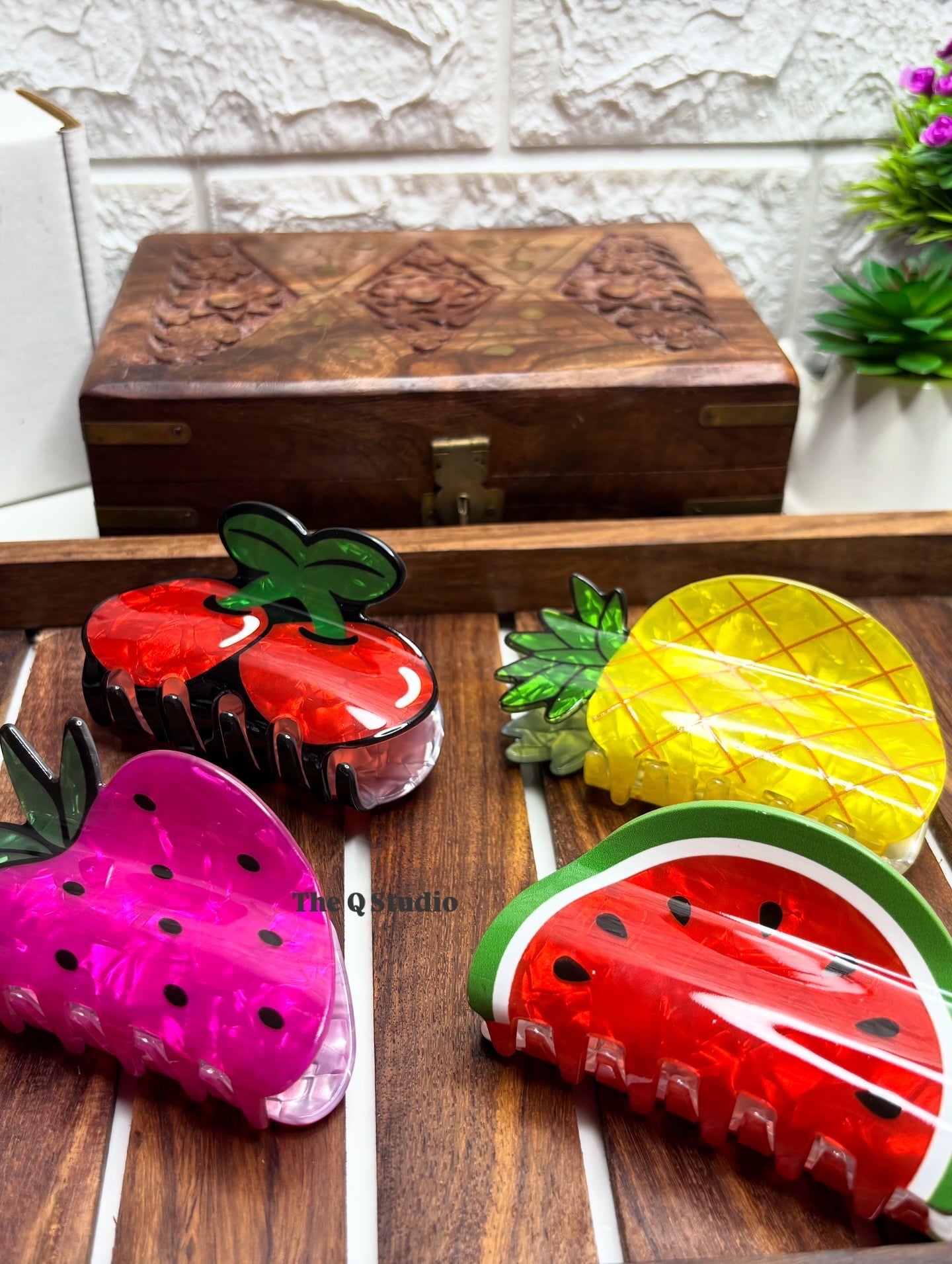FRUIT HAIR CLAW CLIP