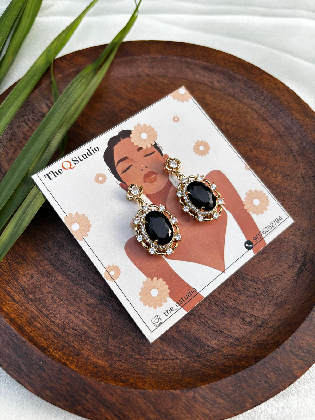 AMERICAN DIAMOND EARRINGS