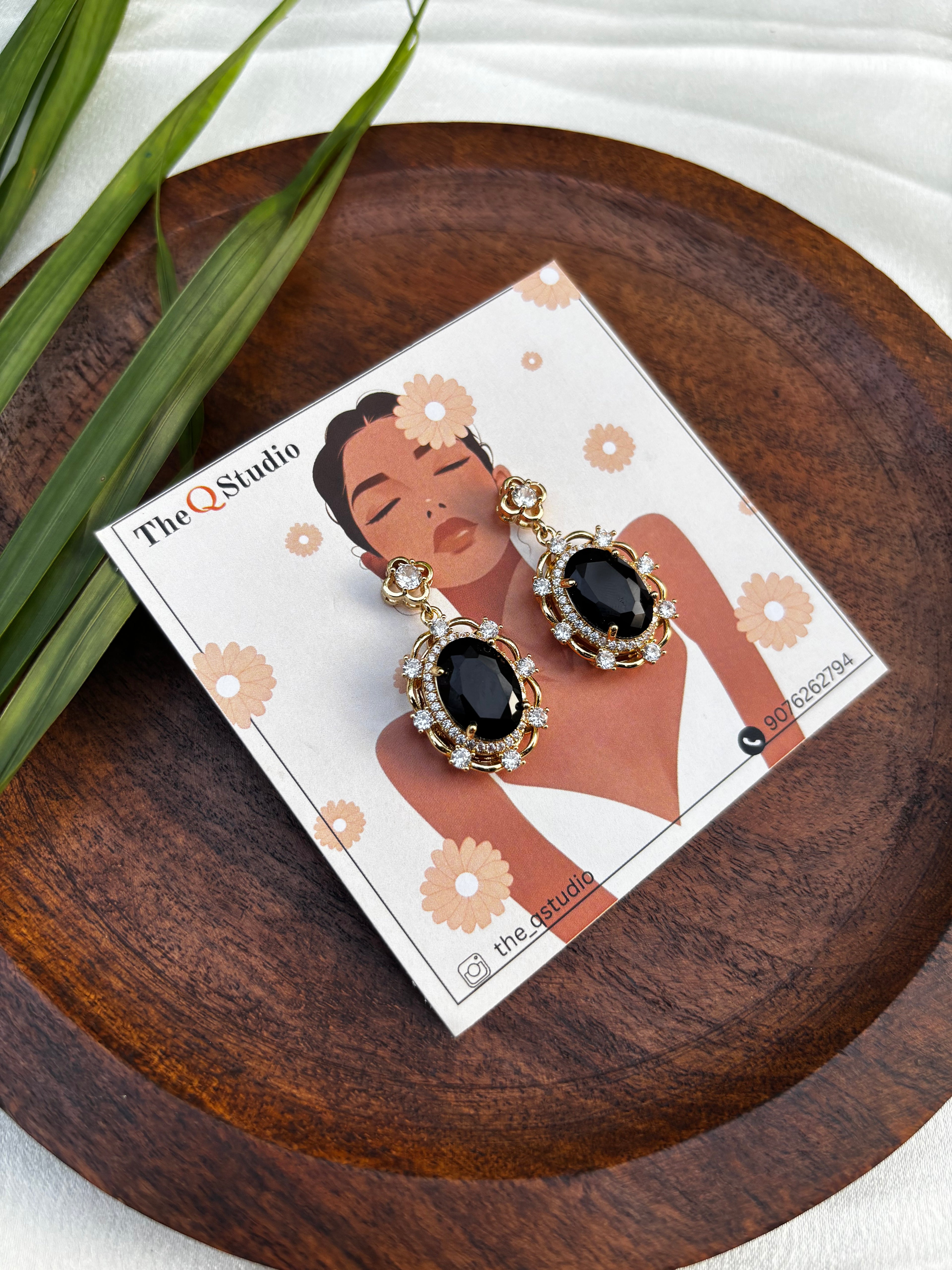 AMERICAN DIAMOND EARRINGS