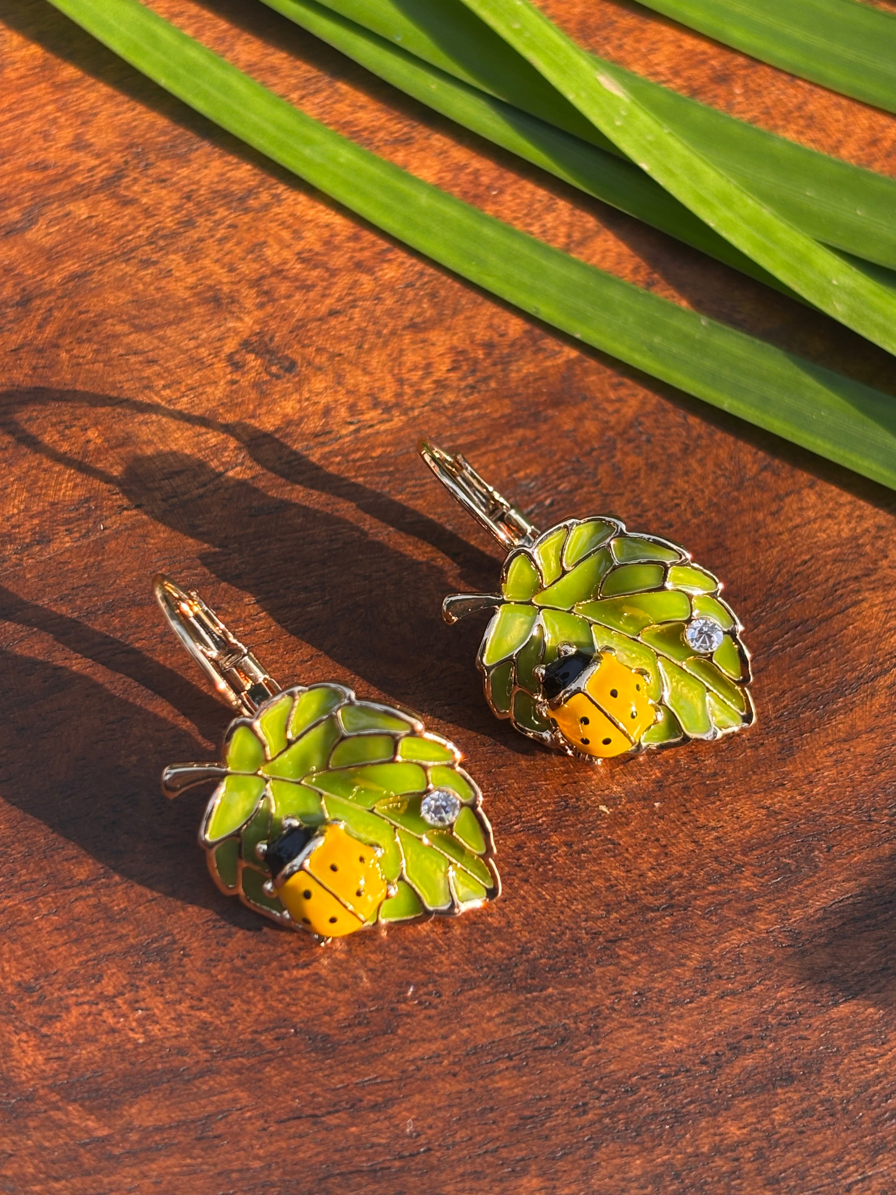 TINY BUG EARRING