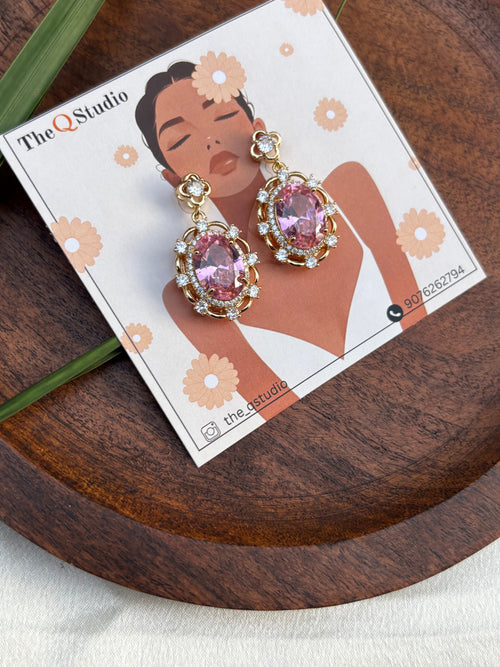 AMERICAN DIAMOND EARRINGS