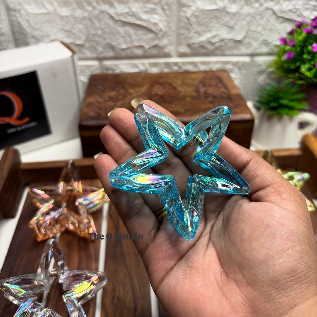 TWINKLE STAR HAIR CLAW CLIP