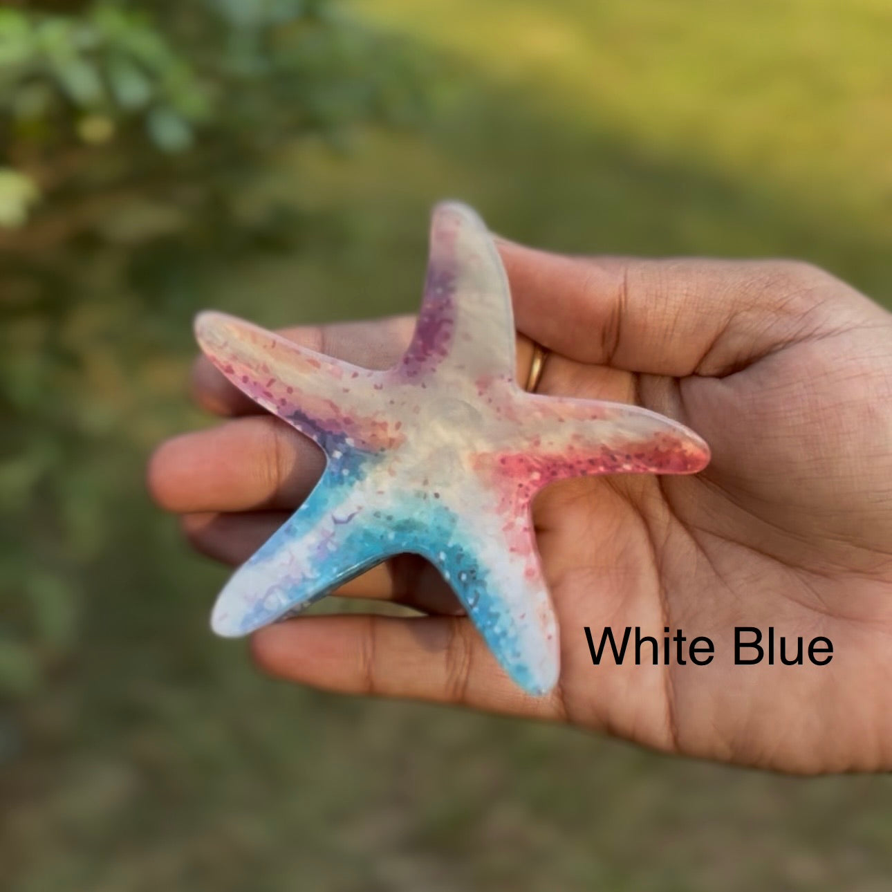 SEA STARFISH HAIR CLAW CLIP