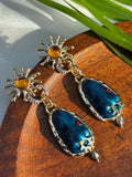 BLUE SUNNY EARRING