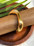 MATTE GOLDEN SCULPTED KADA