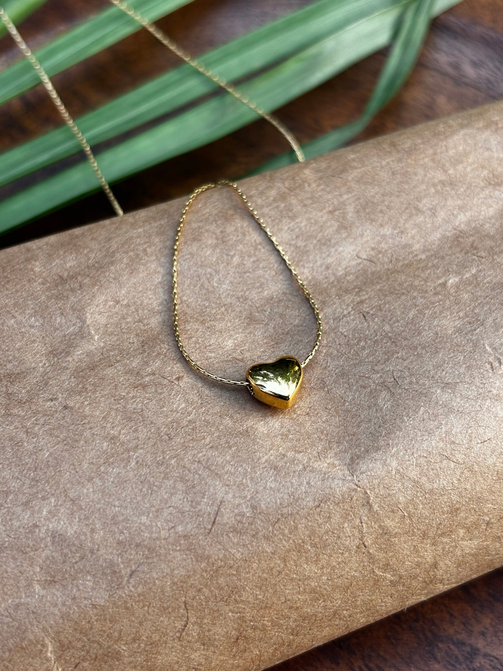 ANYITARNISH SLICK CUTE HEART CHAIN