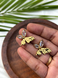 ANTITARNISH DIAMOND BUTTERFLY EARRING
