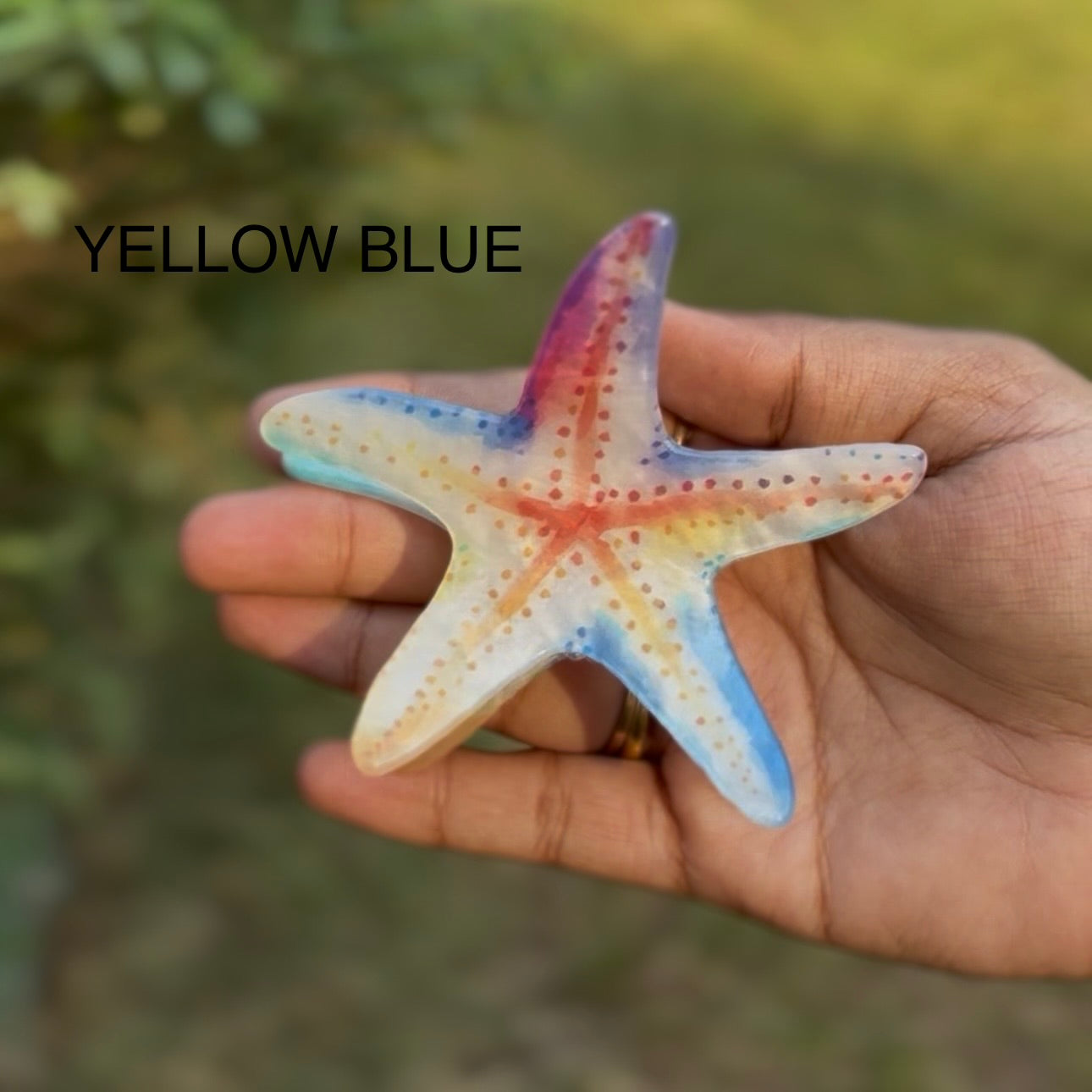 SEA STARFISH HAIR CLAW CLIP