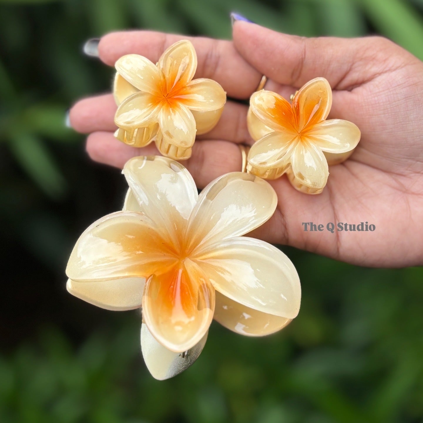 FLOWER CLAW CLIP COMBO