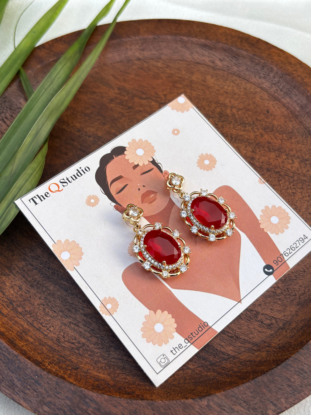 AMERICAN DIAMOND EARRINGS
