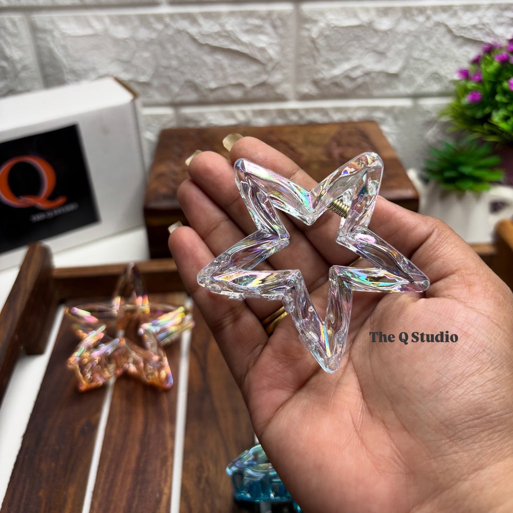 TWINKLE STAR HAIR CLAW CLIP