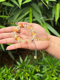 CRYSTAL BEADED ADJUSTABLE BRACELET