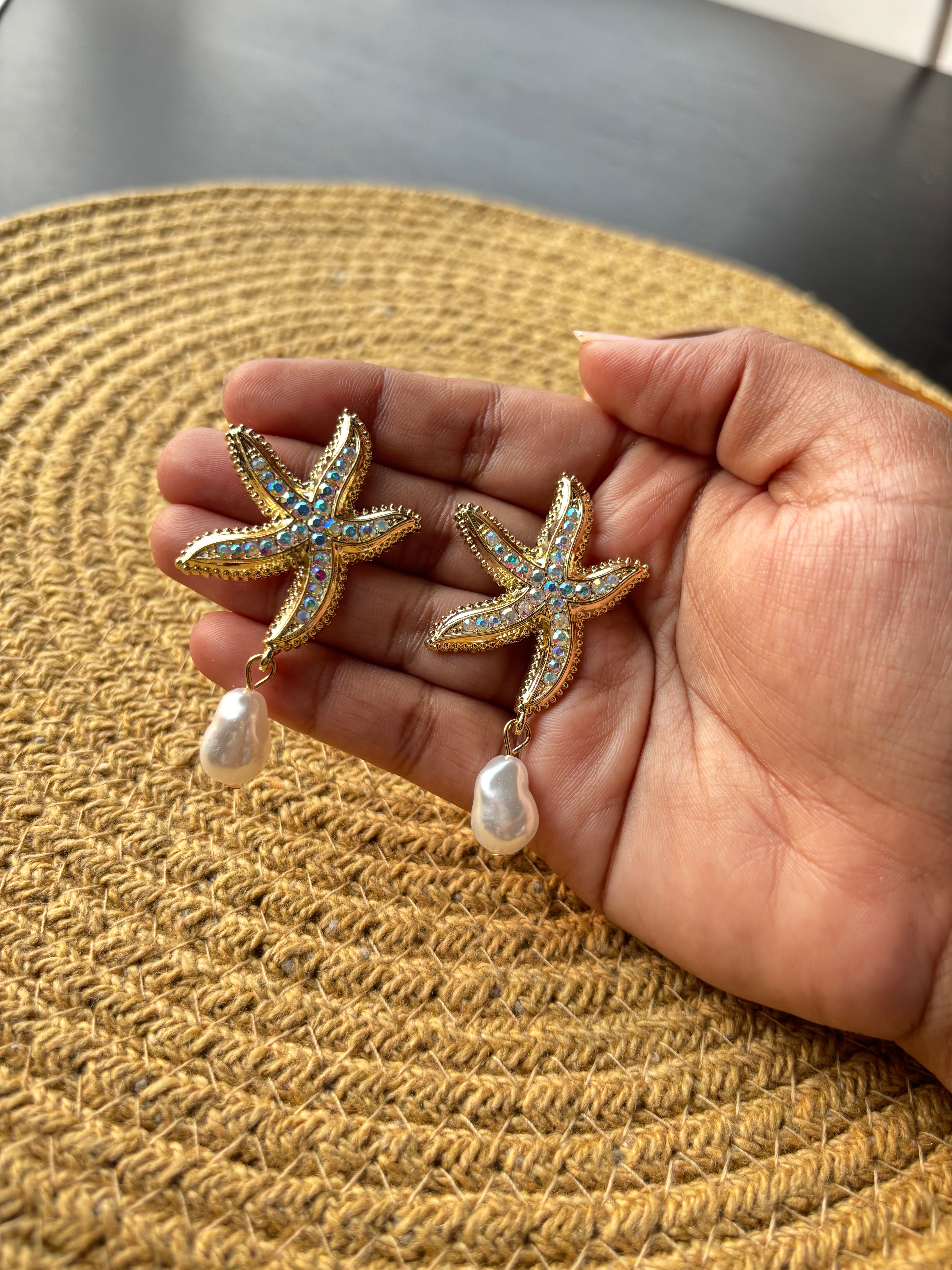 SPINY STAR EARRING