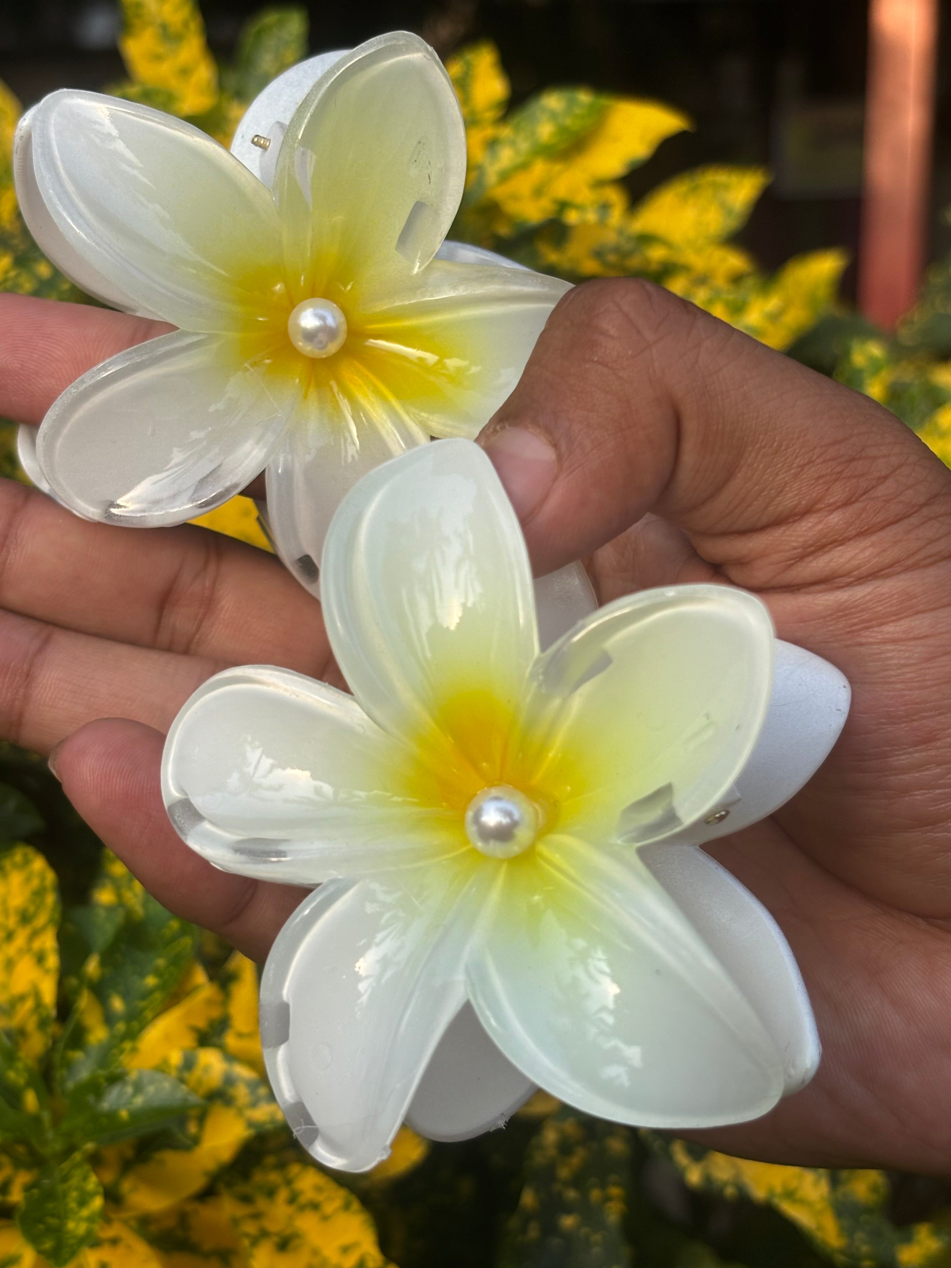 JASMINE FLOWER HAIR CLIP