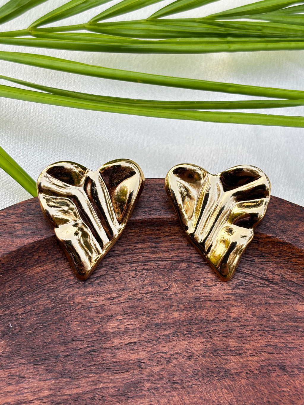 ANTITARNISH HEART EARRING