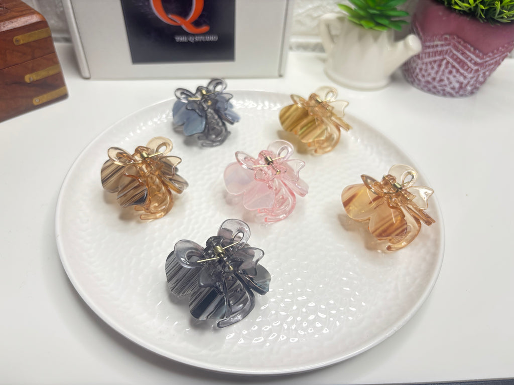 BUTTERFLY HAIR CLAW CLIP