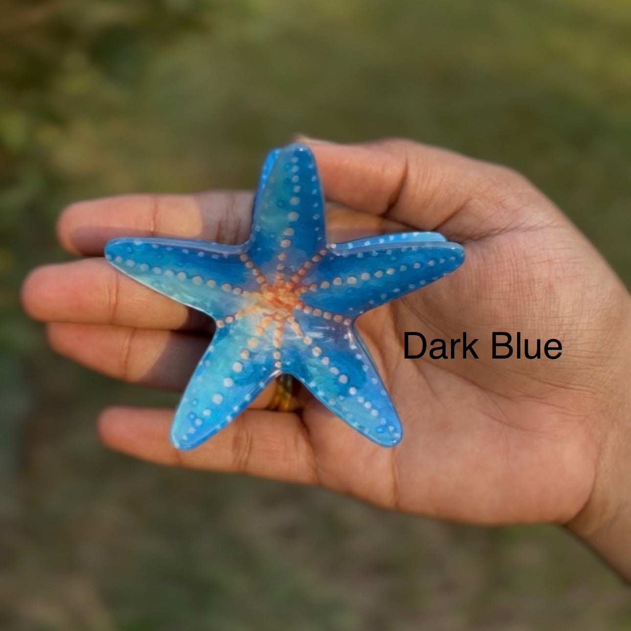 SEA STARFISH HAIR CLAW CLIP